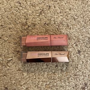 Too Faced Cosmetics Melted Chocolate Matte Eyeshadow Set! 🍫🍫💄